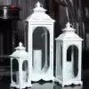 Metal White Lantern rental